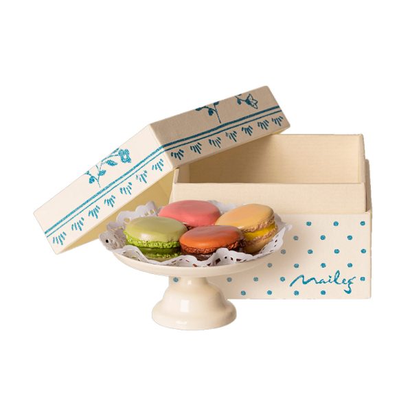 Caja De Macarrons Con Bandeja