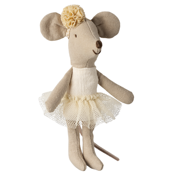 Ratona Bailarina Blanco Roto