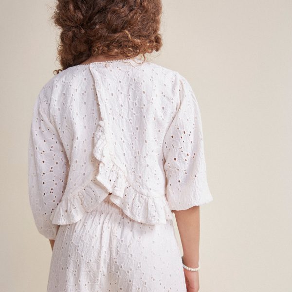 Blusa Bordada Ivory